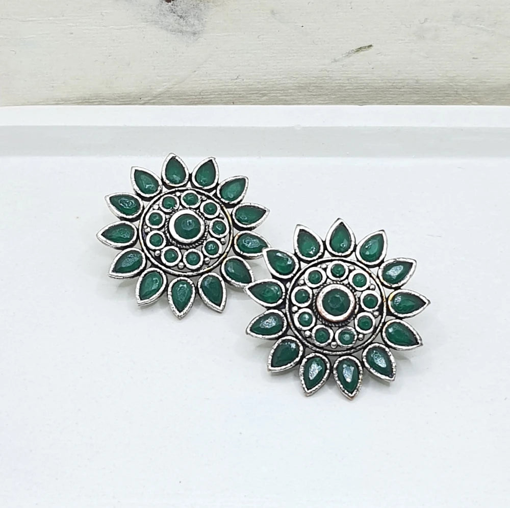 Brinda Silver Plated earrings