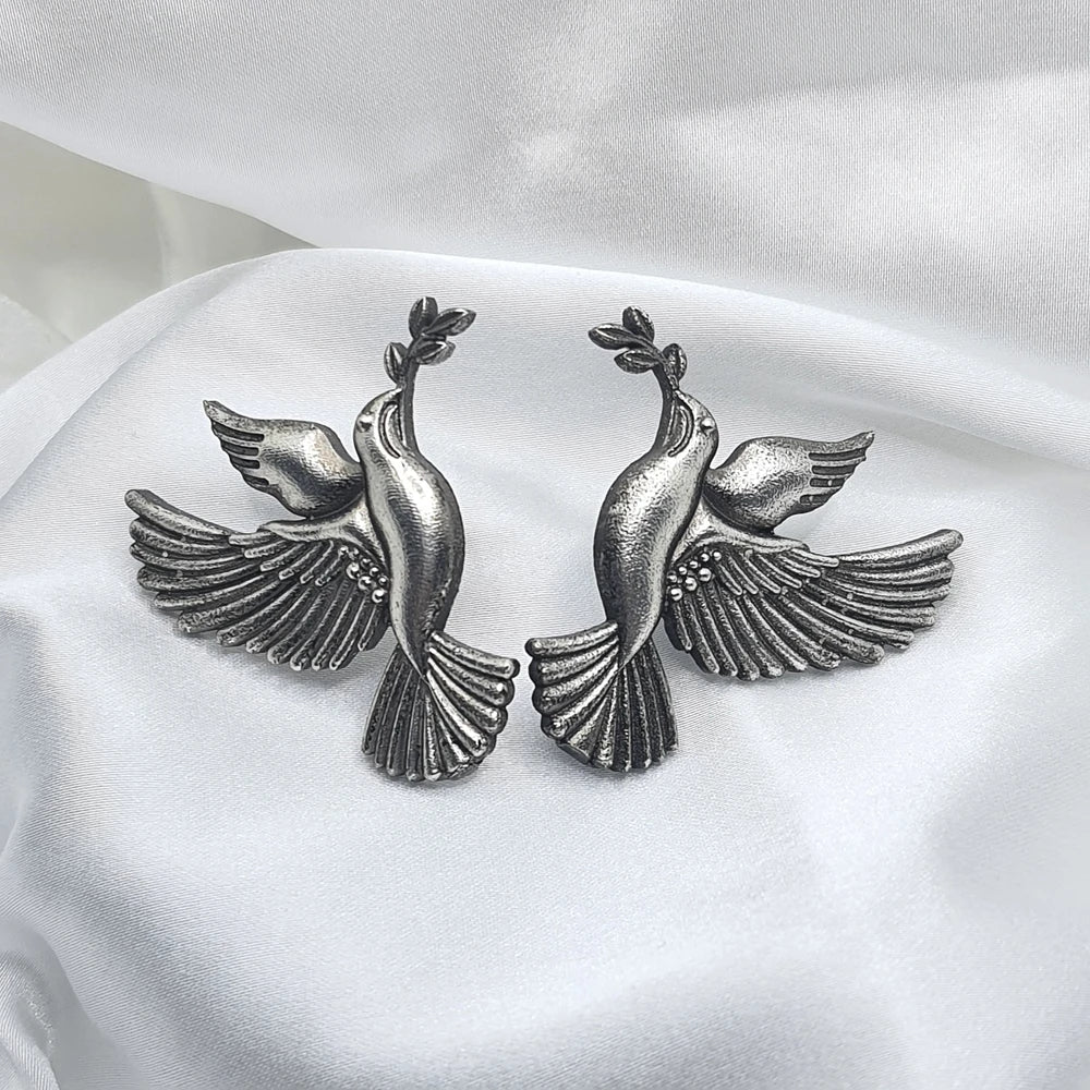 Diti Silver plated Earrings