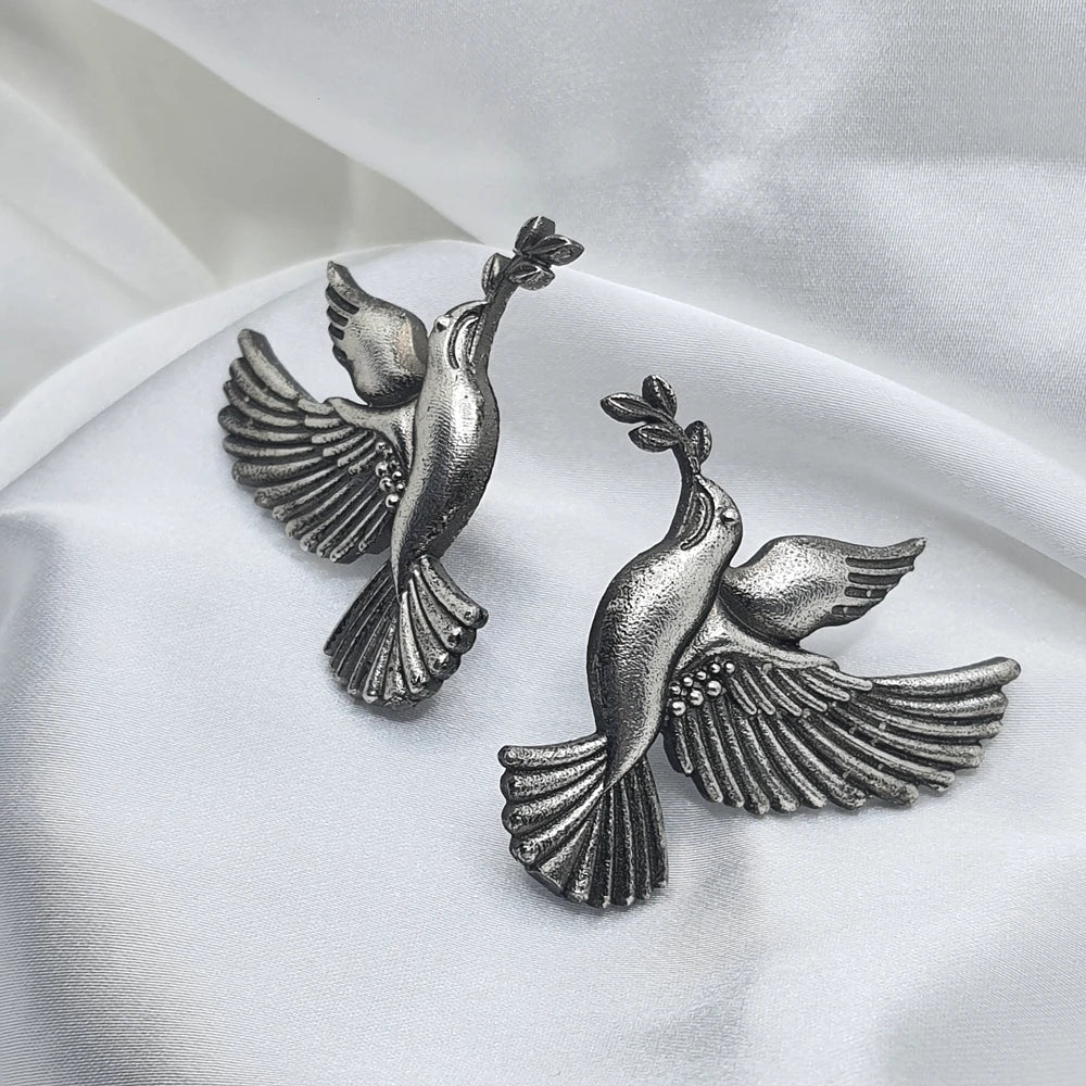 Diti Silver plated Earrings