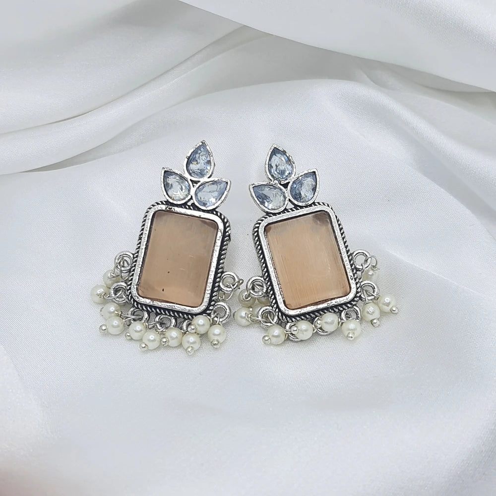 Duti Silver plated earrings