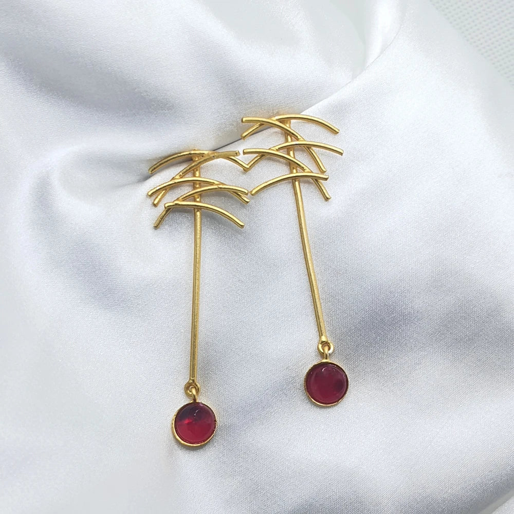 Swasti Gold plated earrings