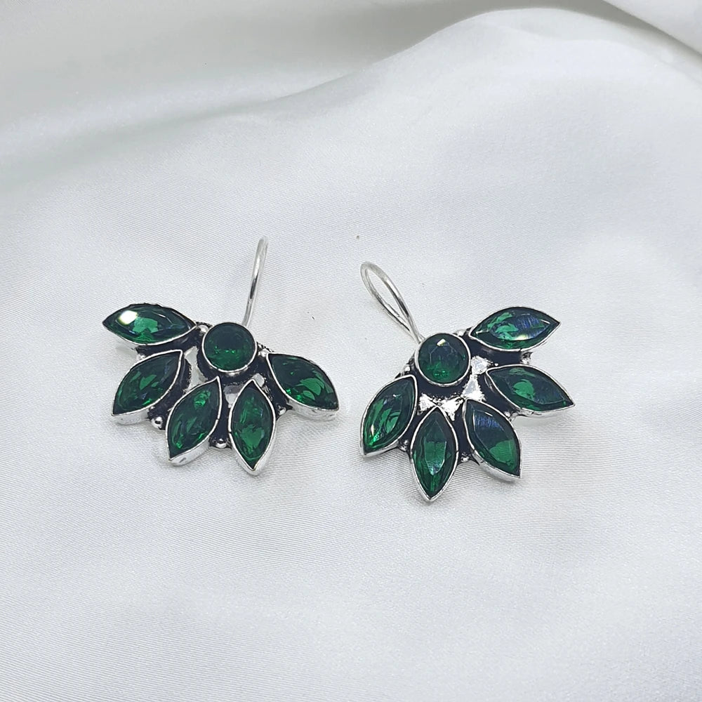 Miraan silver plated earrings