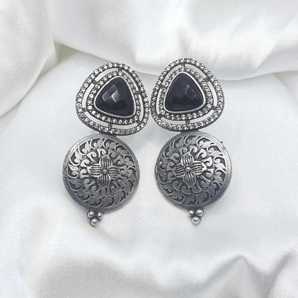 Chrysa silver plated Earring