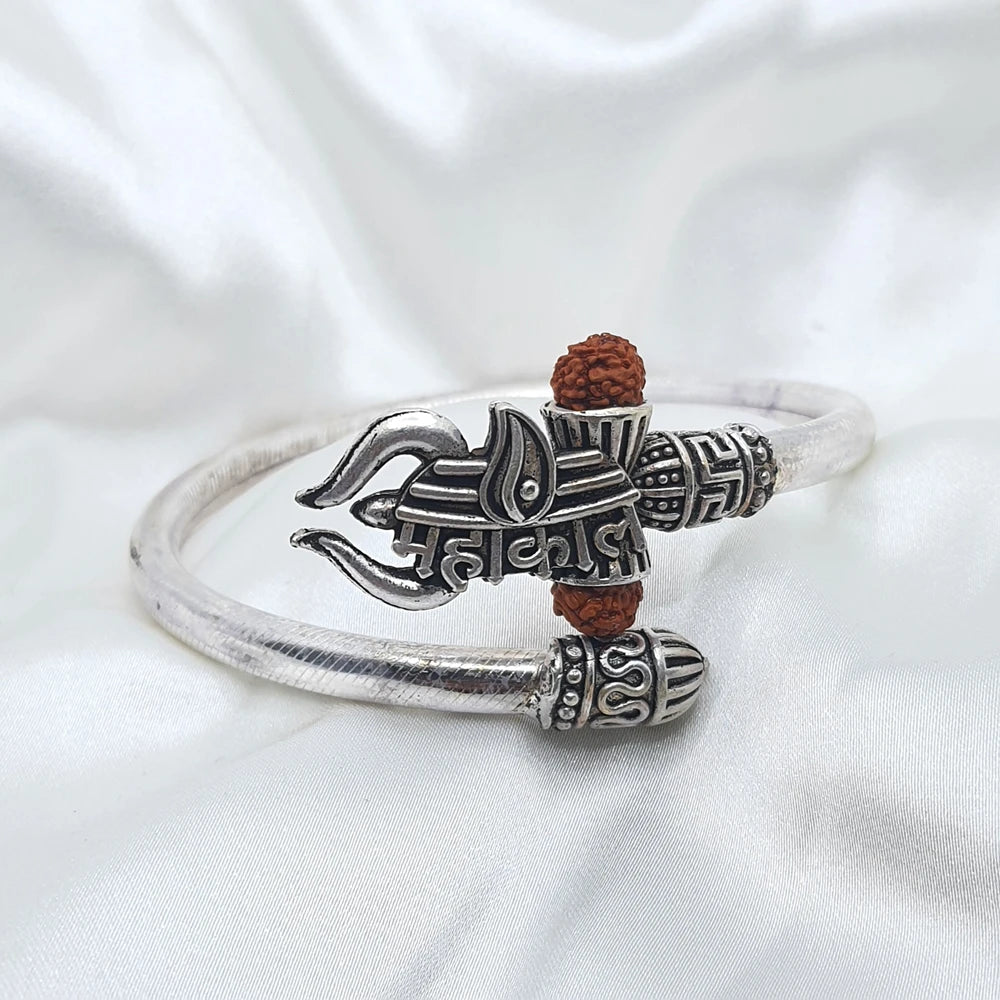 Mahakal silver plated  Bracelet