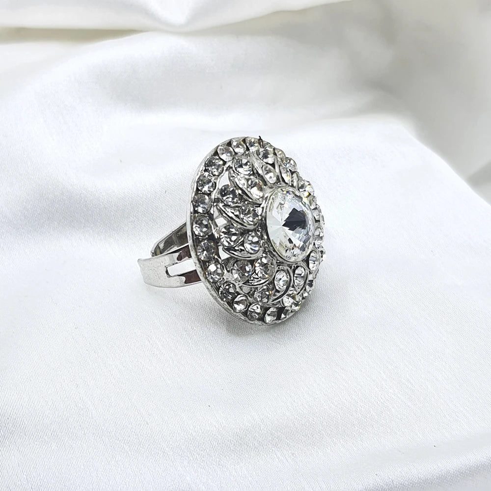 Mishita Silver Plated Ring