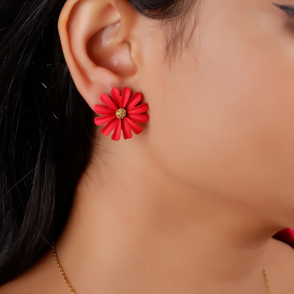 Daisy Clay earrings 2.0