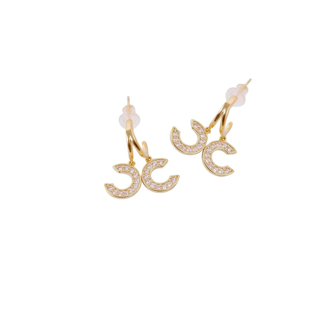Evie Anti-Tarnish Gold Plated Earrings
