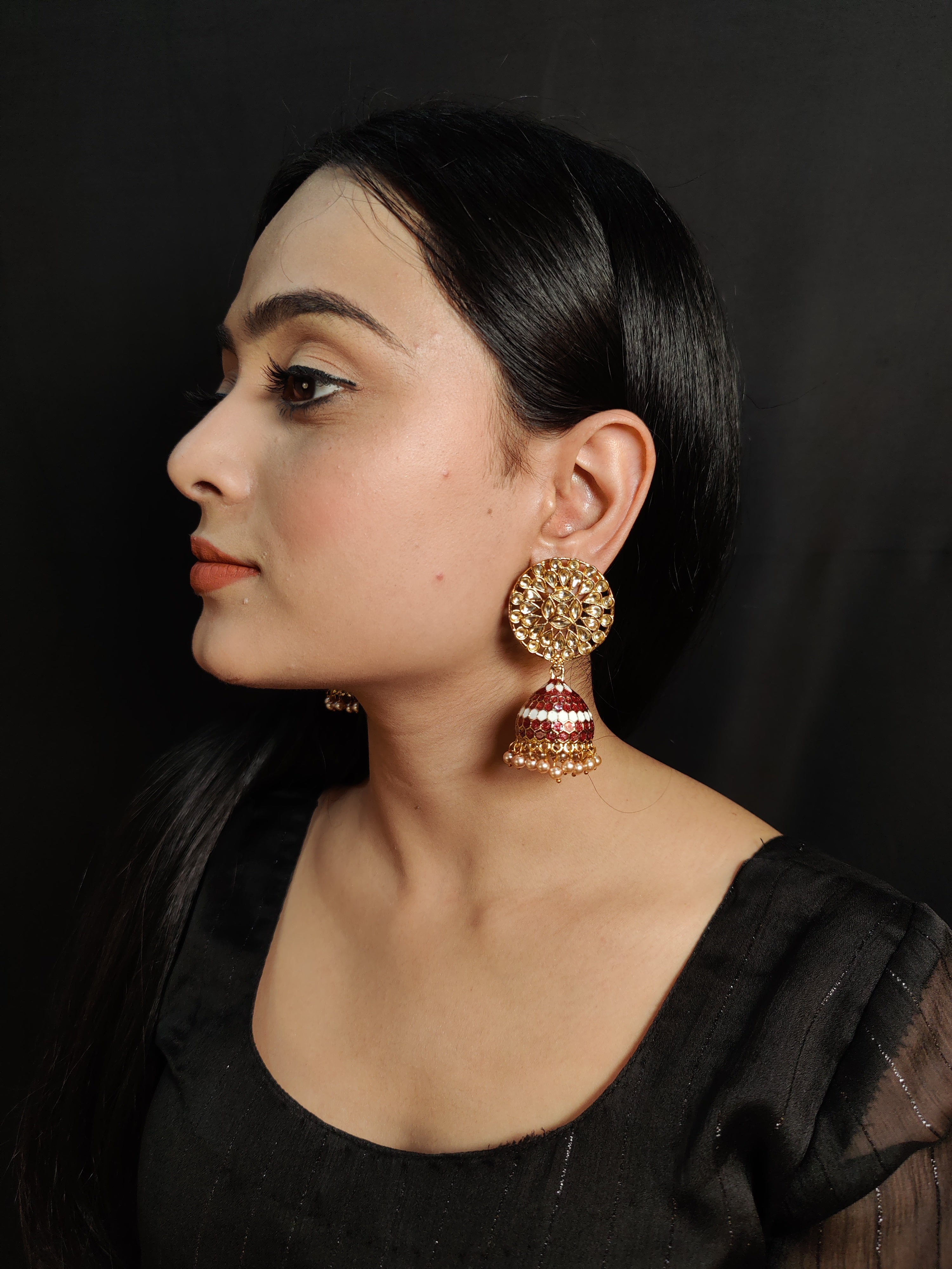 Dayita Gold Plated earrings