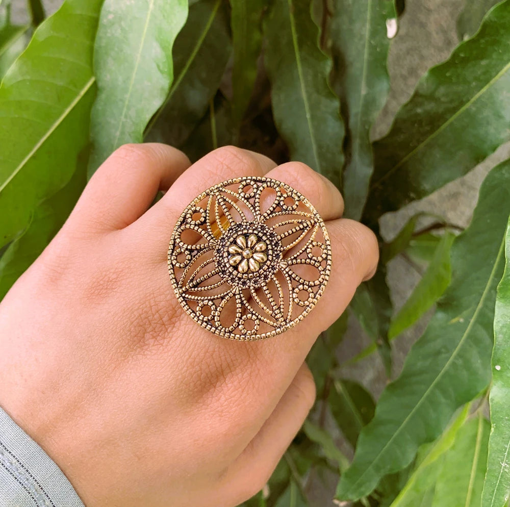 Pahal Anti-Tarnish Adjustable Ring