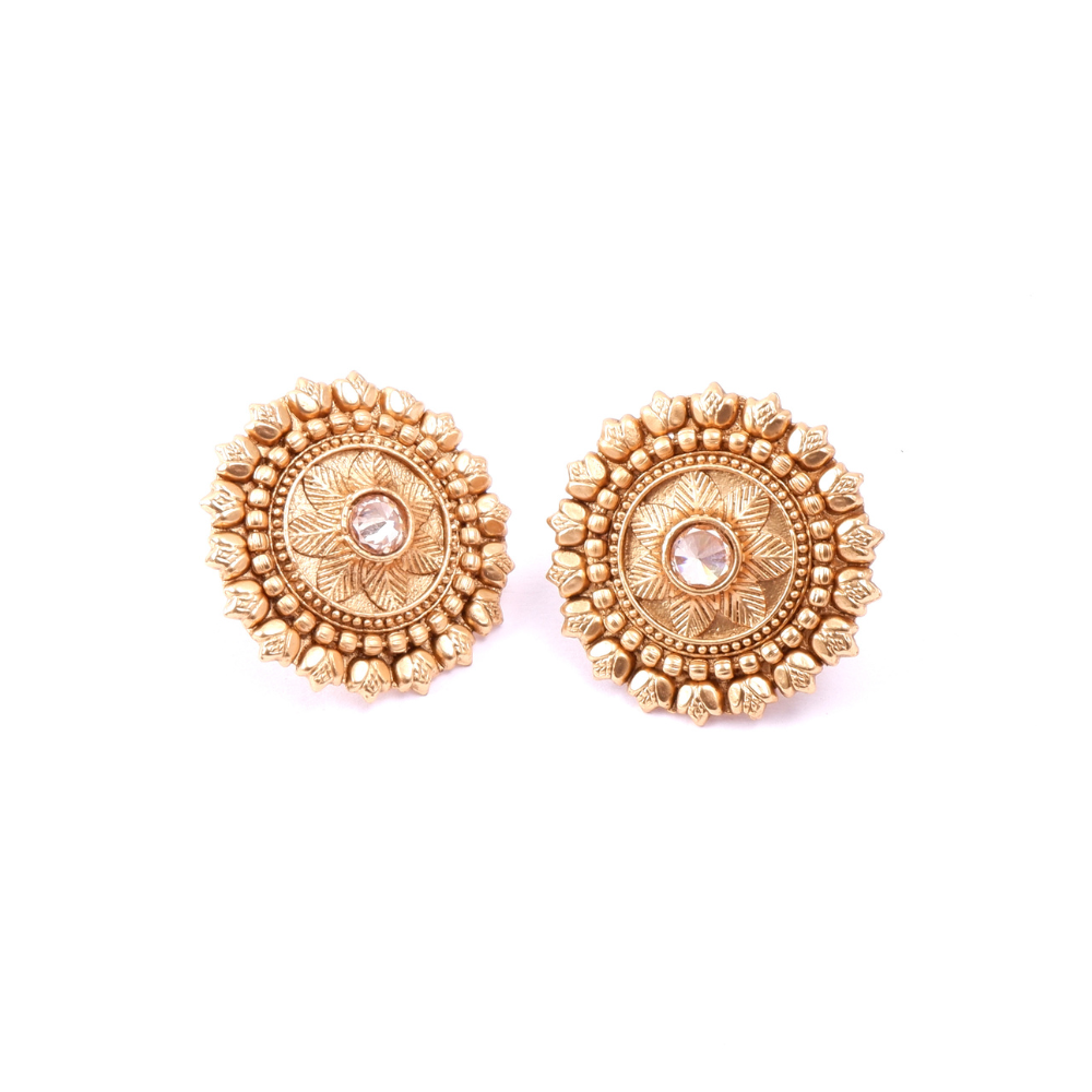 Sharnya gold earrings