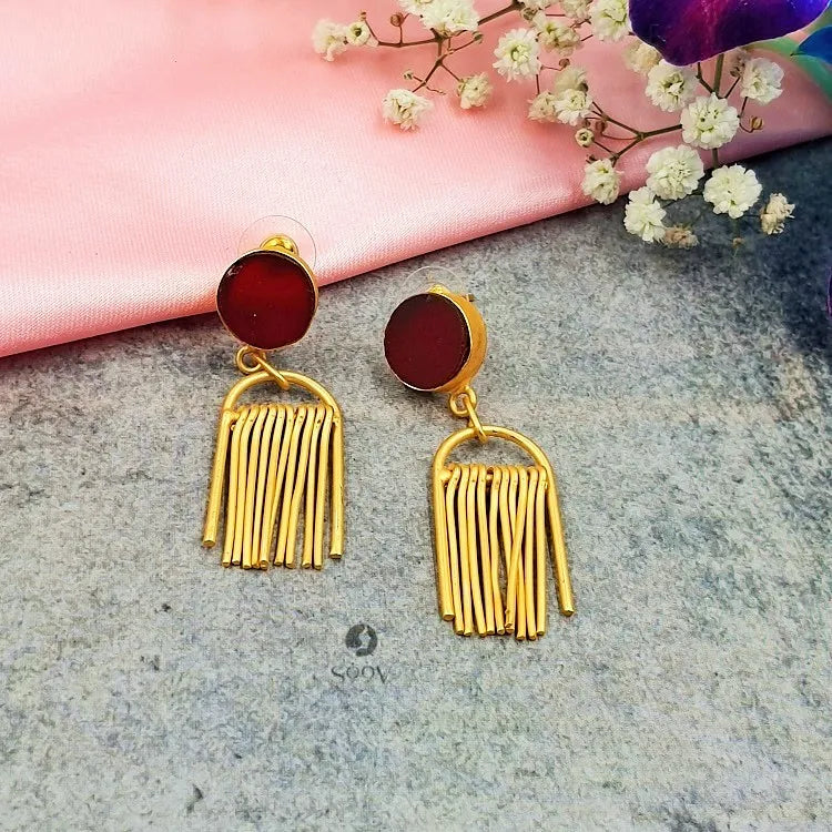 Fanoos Gold earrings