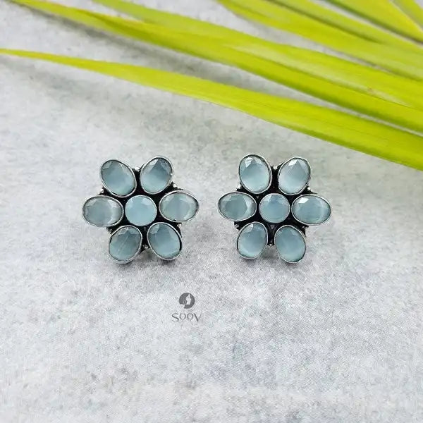 Chakrika Silver Plated Earrings