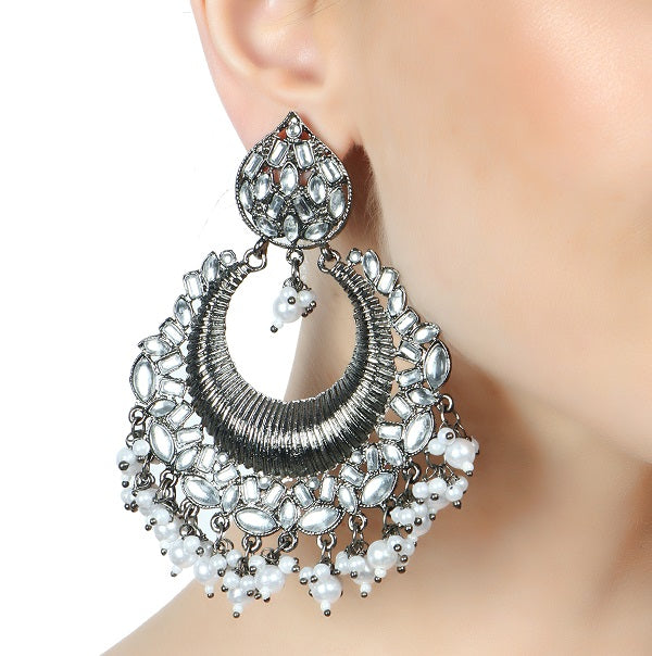 Hasi Silver earrings