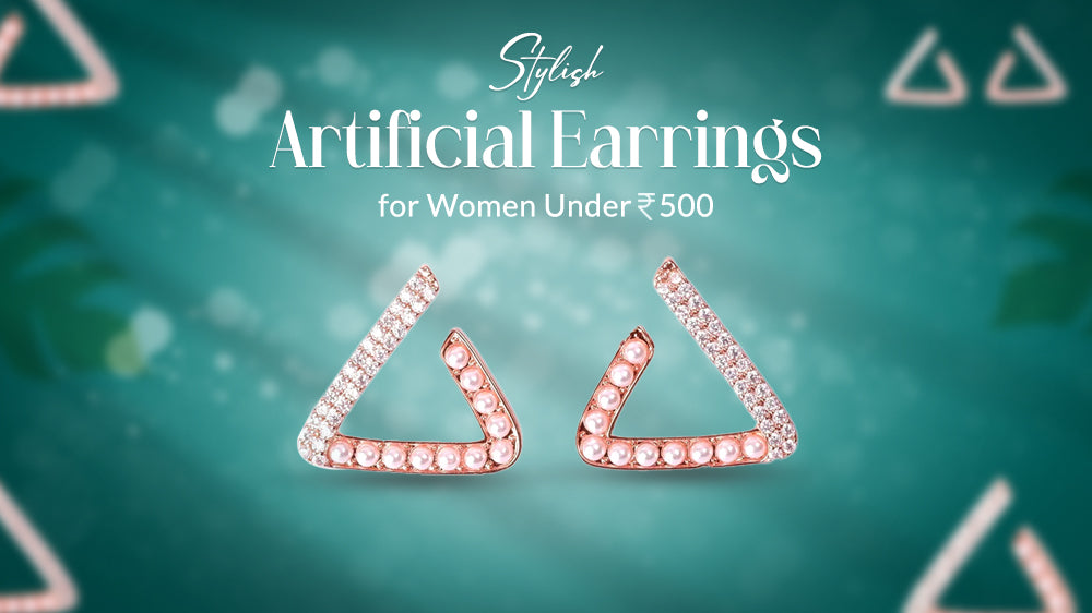 Stylish Artificial Earrings for Women Under ₹500