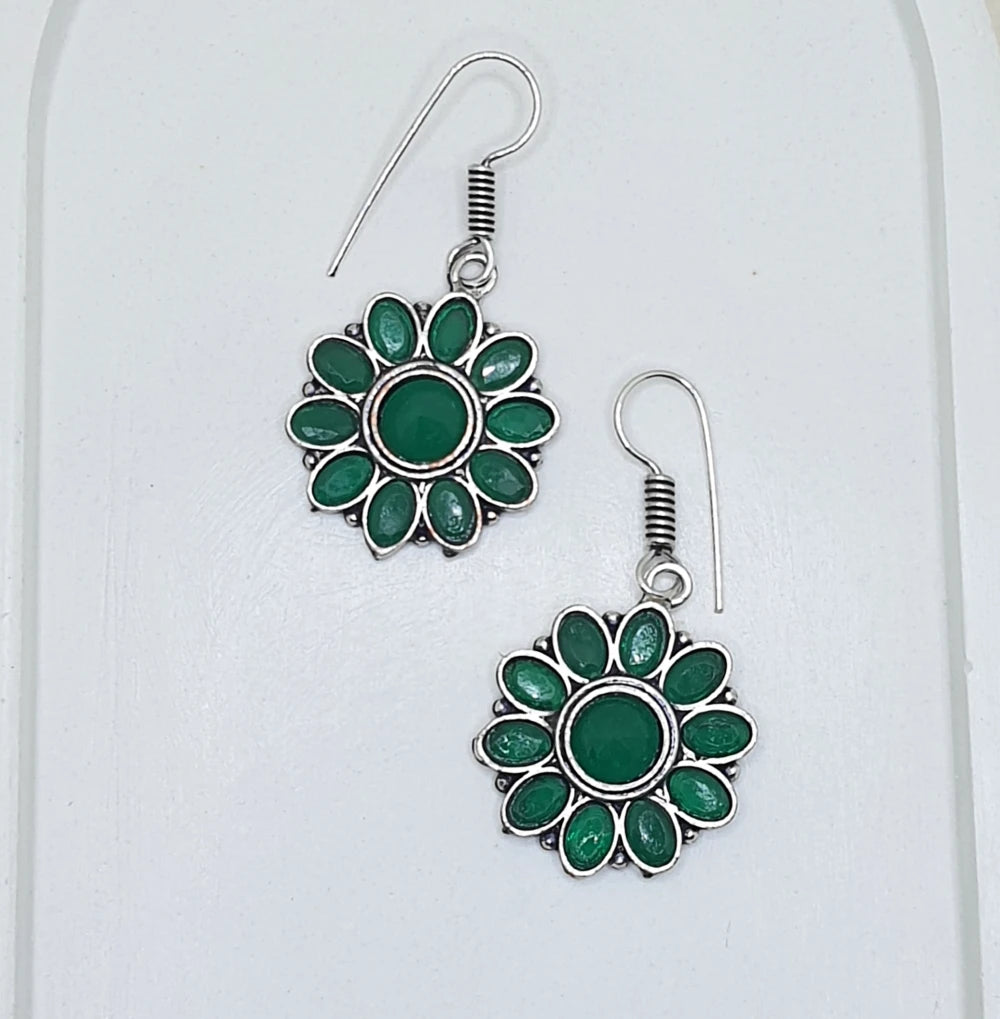 Chavvi Silver Plated earrings