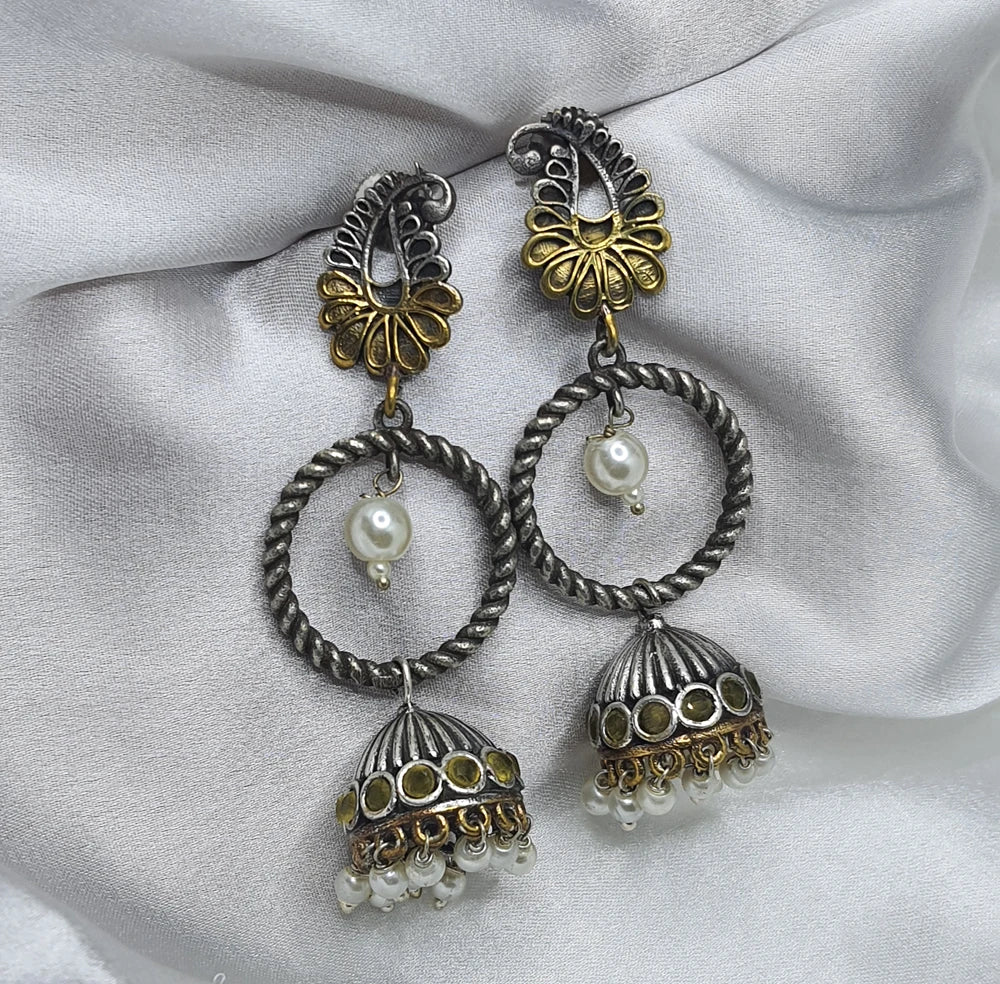Pavini Silver plated earrings