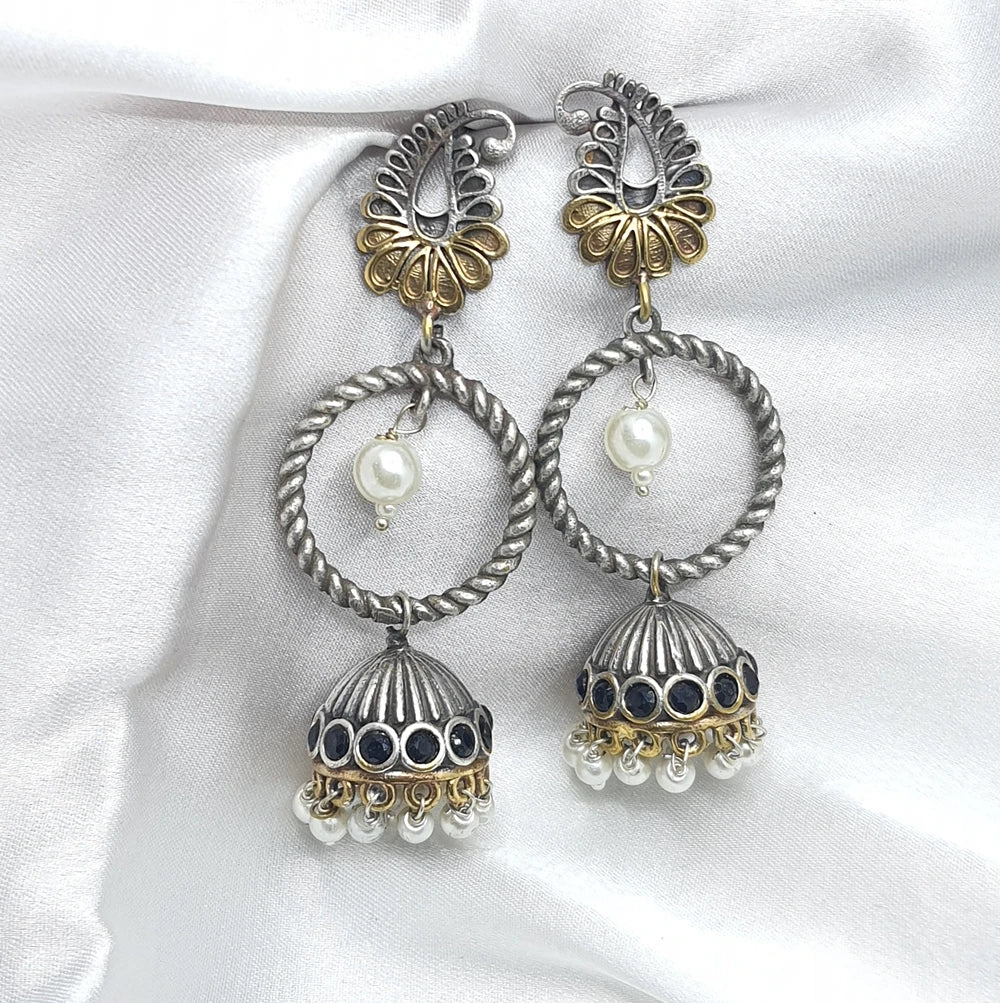 Pavini Silver plated earrings