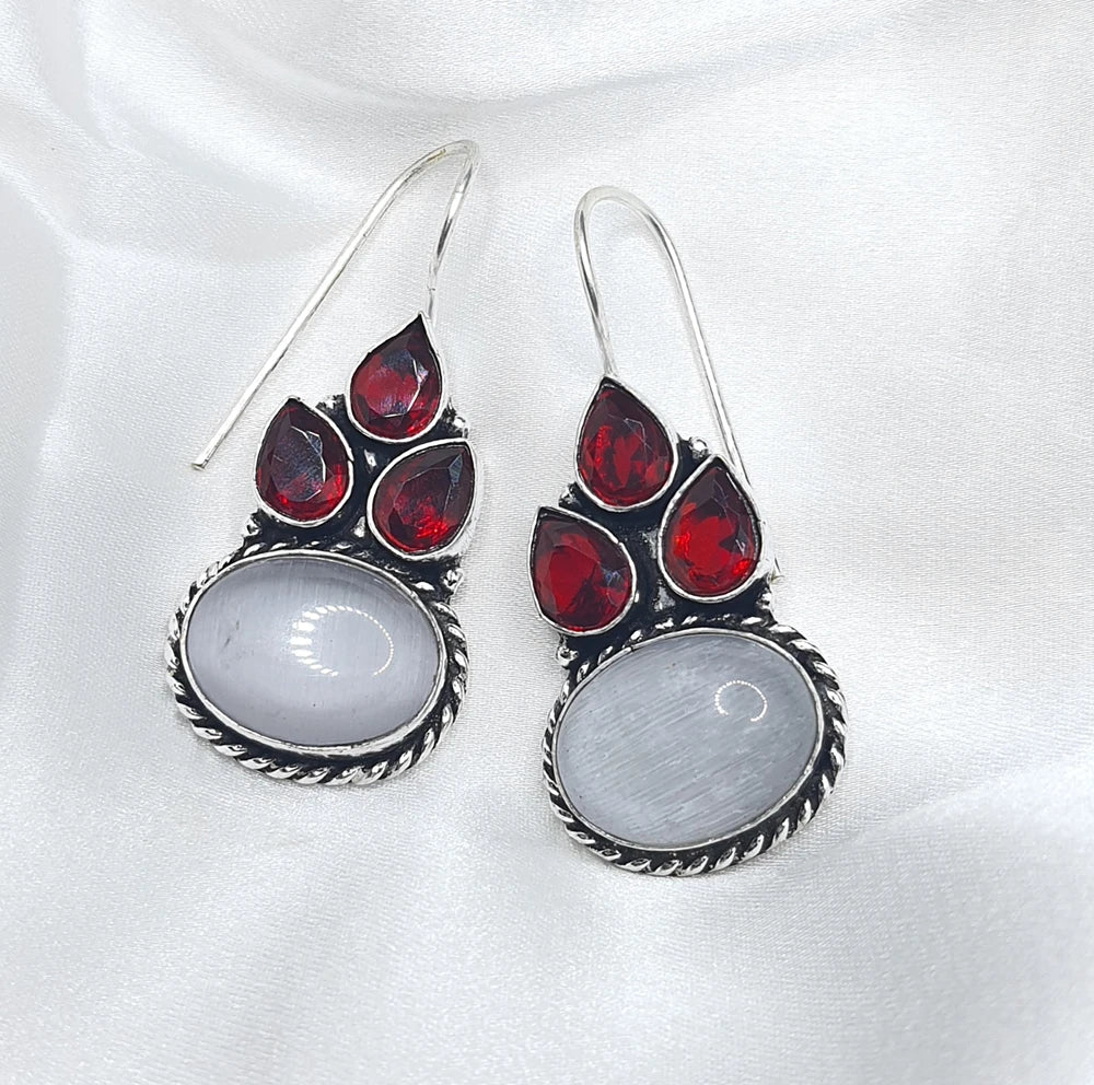 Xalak Silver plated earrings