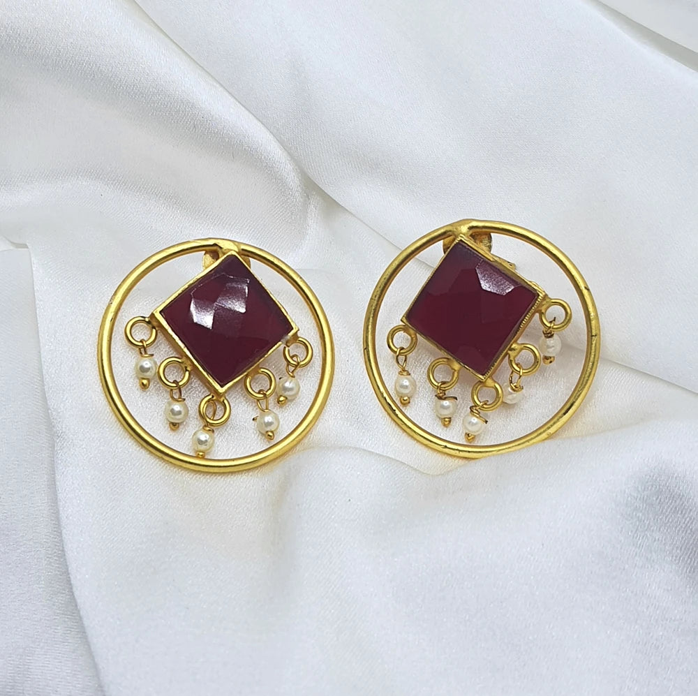 Sukkhi gold earrings