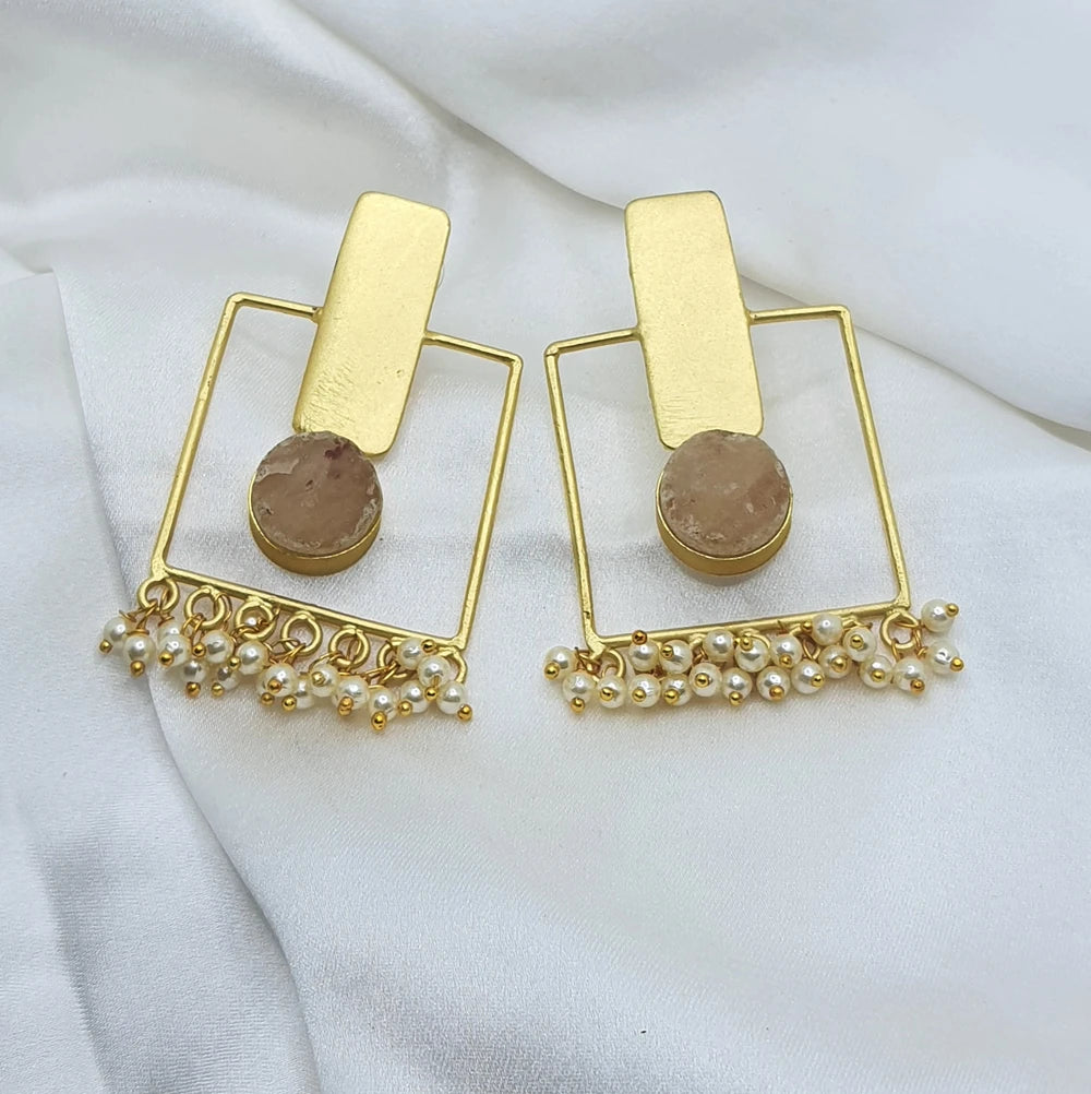 Chorus Gold plated earrings