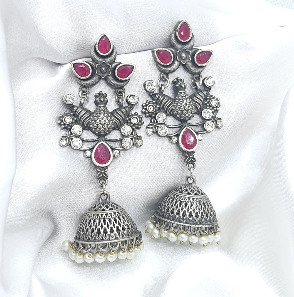 Suparn silver earrings