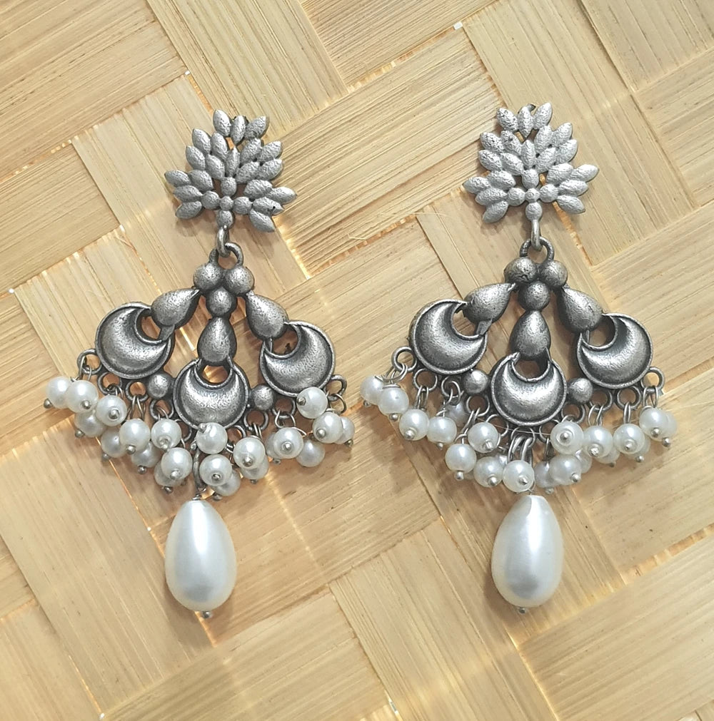 Raagi Silver plated earrings