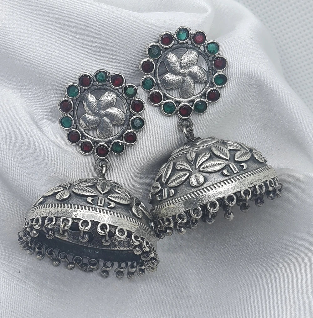 Reva Silver plated earrings