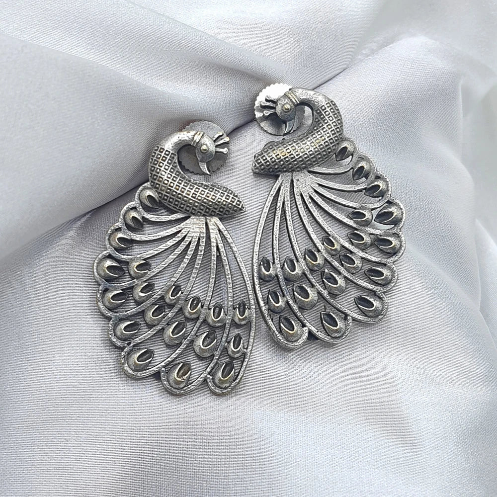 Riddhi Silver plated earrings