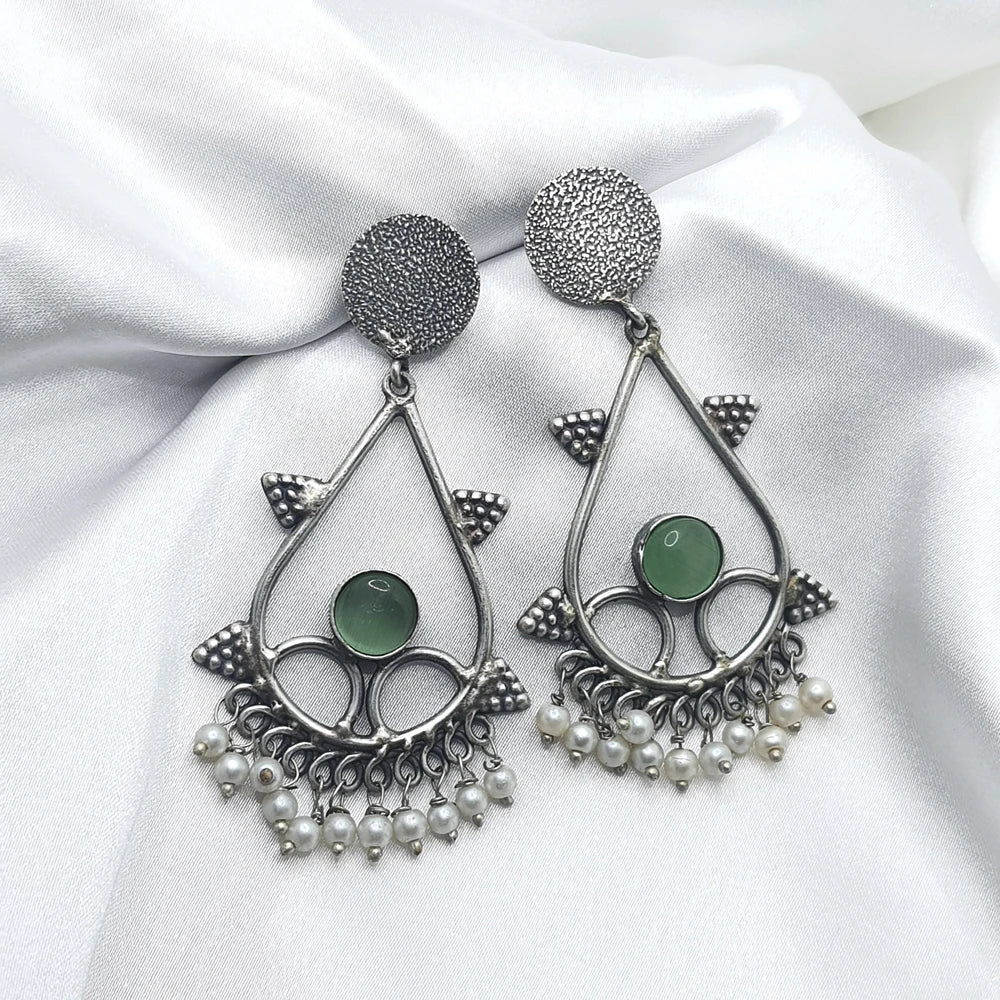 Kashivika Silver Plated Earrings