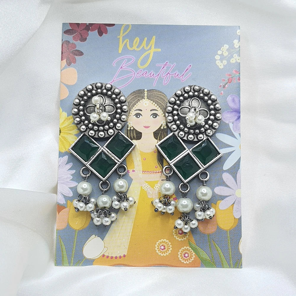 Anay Silver plated earrings