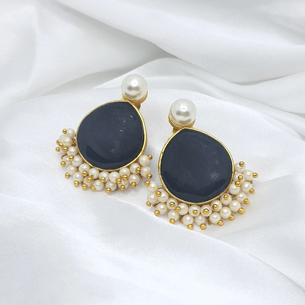Jiyanshi Gold plated earrings