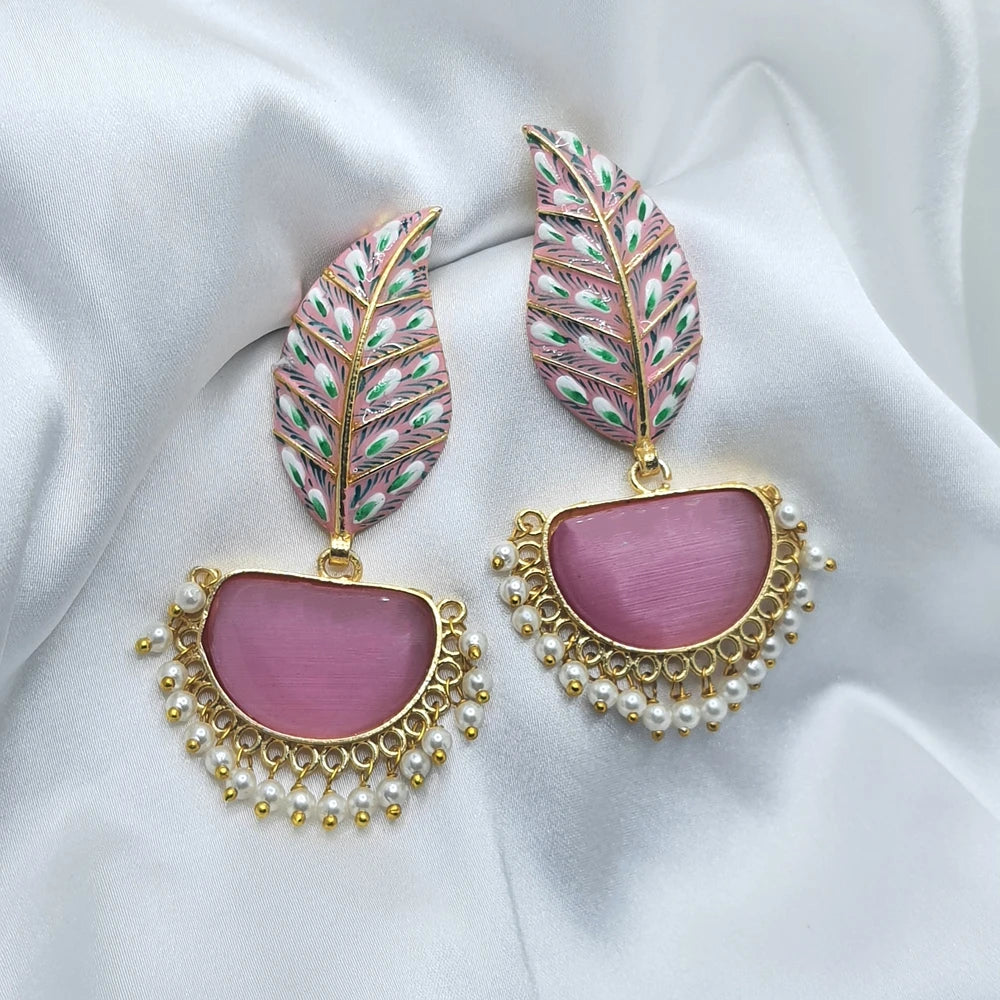 Zansi gold earrings