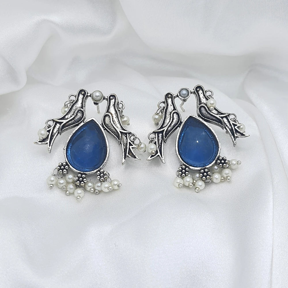 Shaarva Silver plated earrings