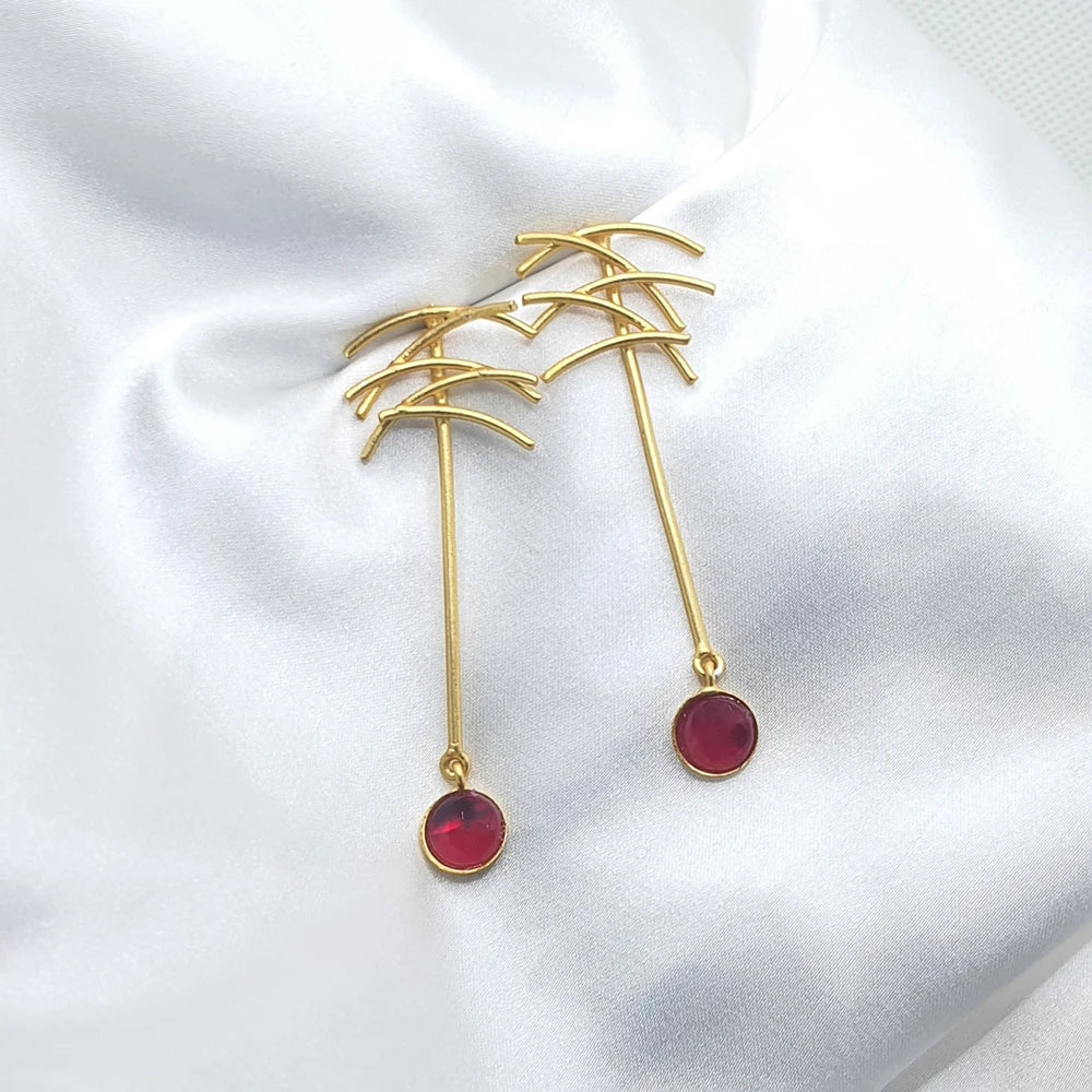 Swasti Gold plated earrings