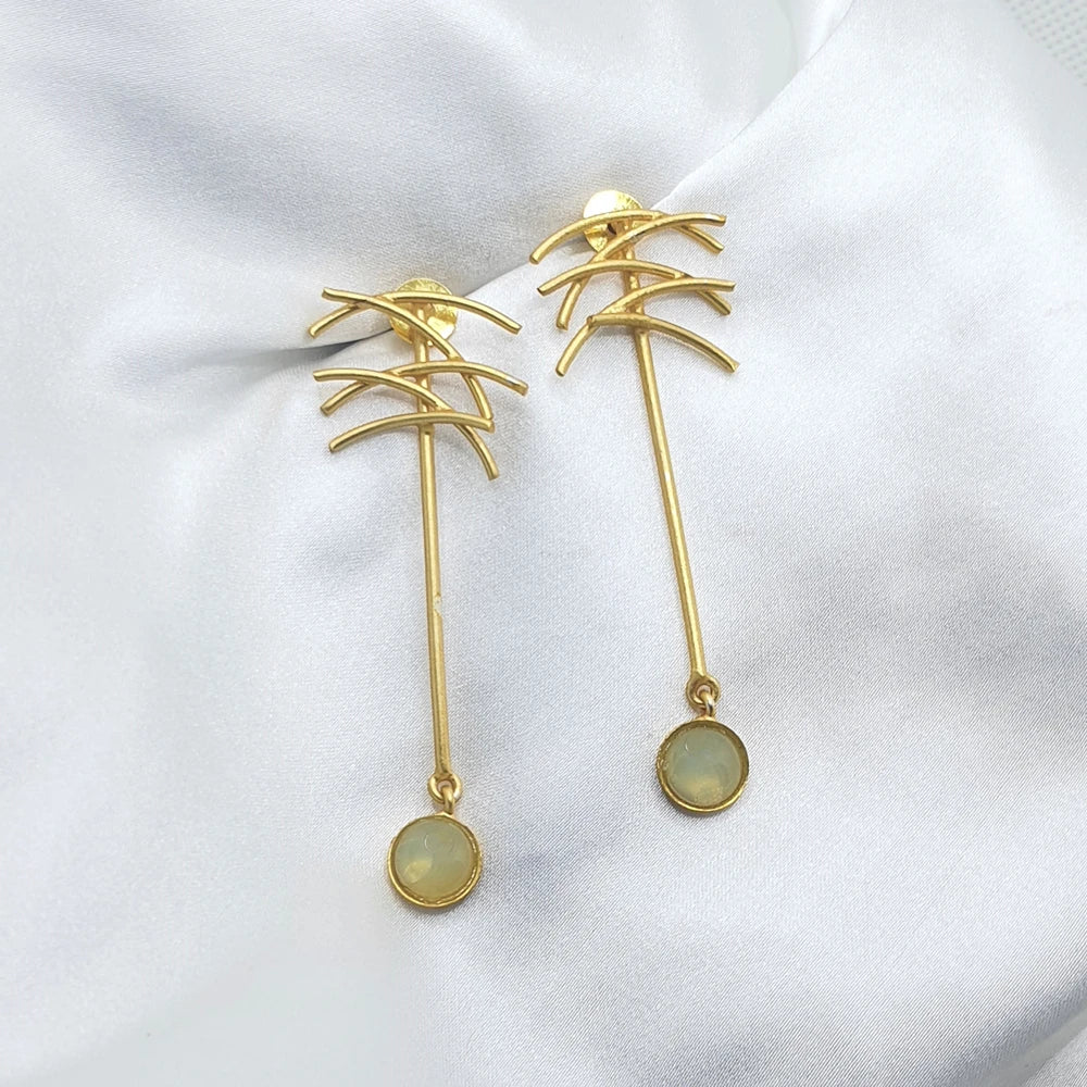 Swasti Gold plated earrings