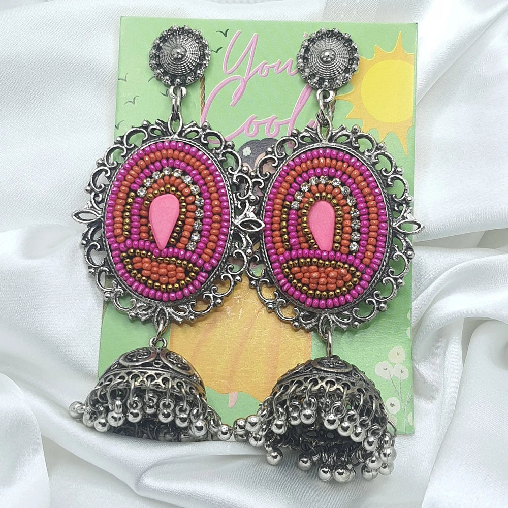 Kriva Silver plated earrings