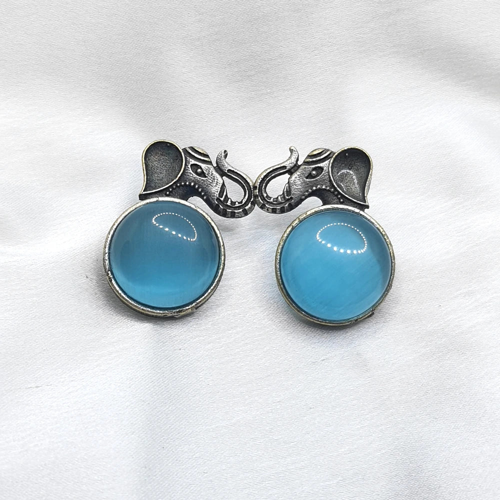 Sia German silver Plated Earrings