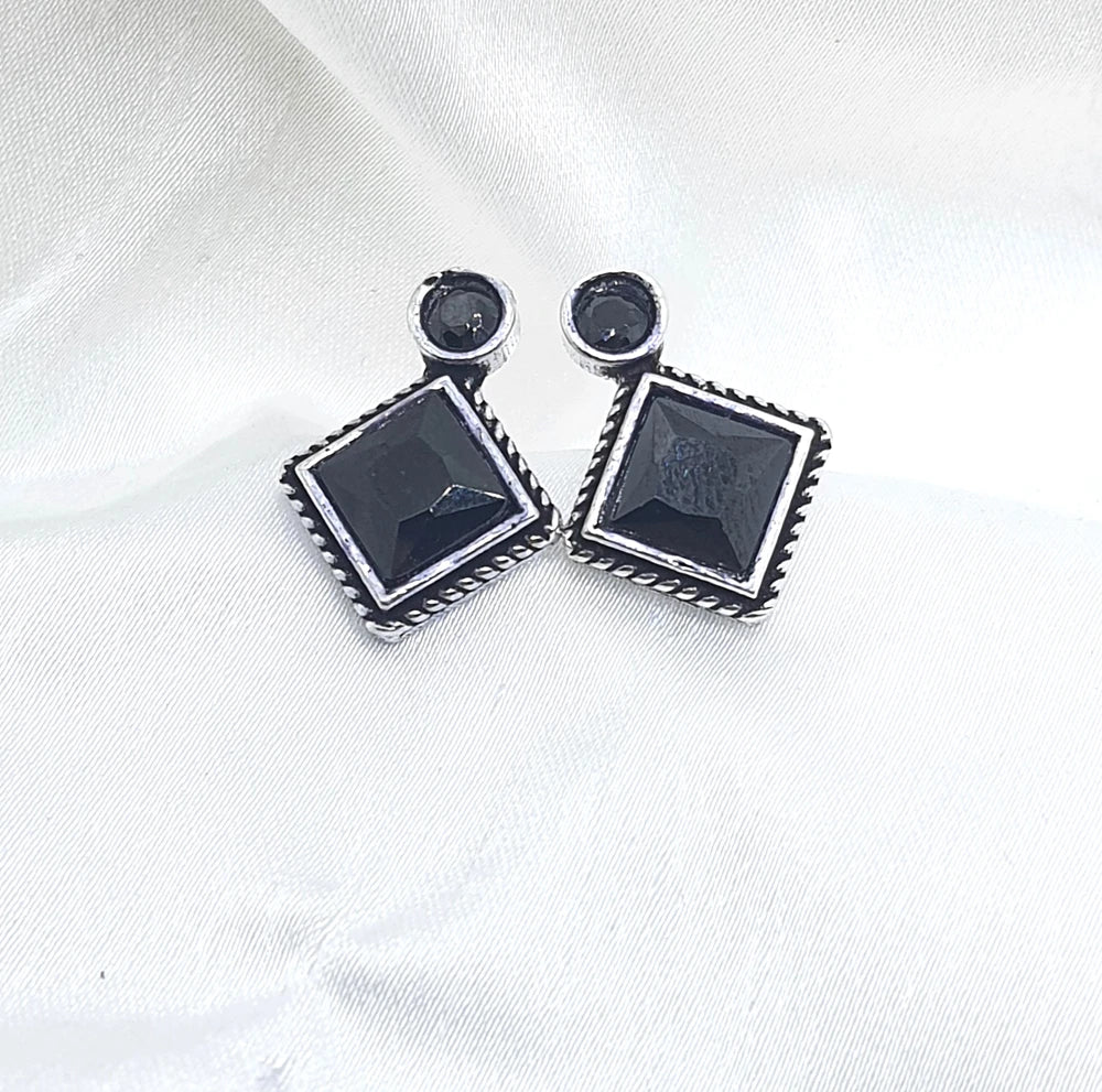 Diana German silver plated Stud
