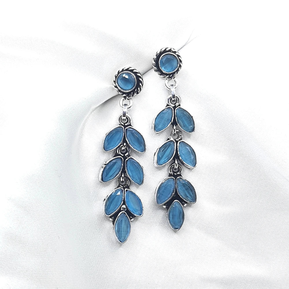 Rohini German Silver Earrings