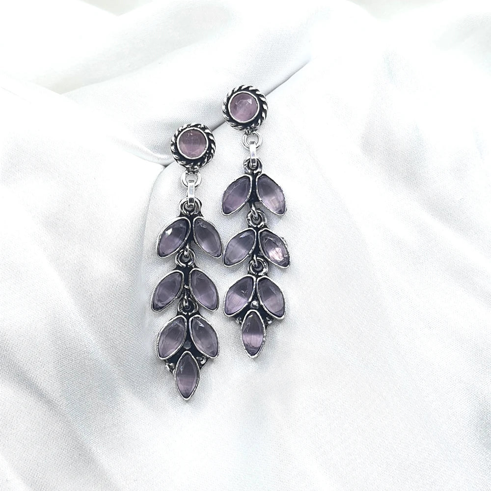 Rohini German Silver Earrings