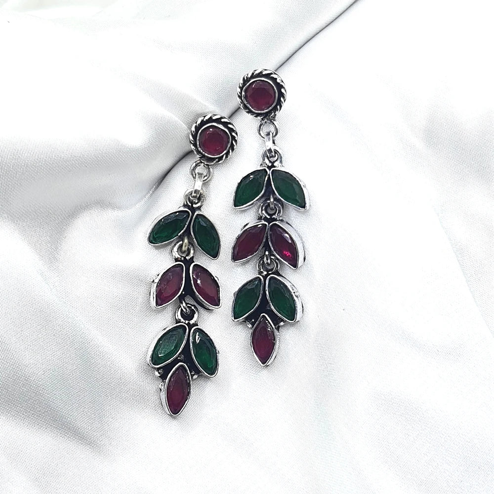 Rohini German Silver Earrings