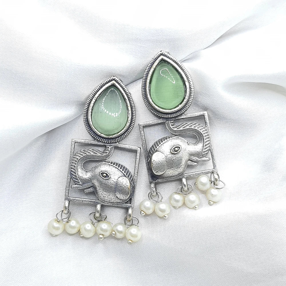 Shubhali Silver Plated Earrings