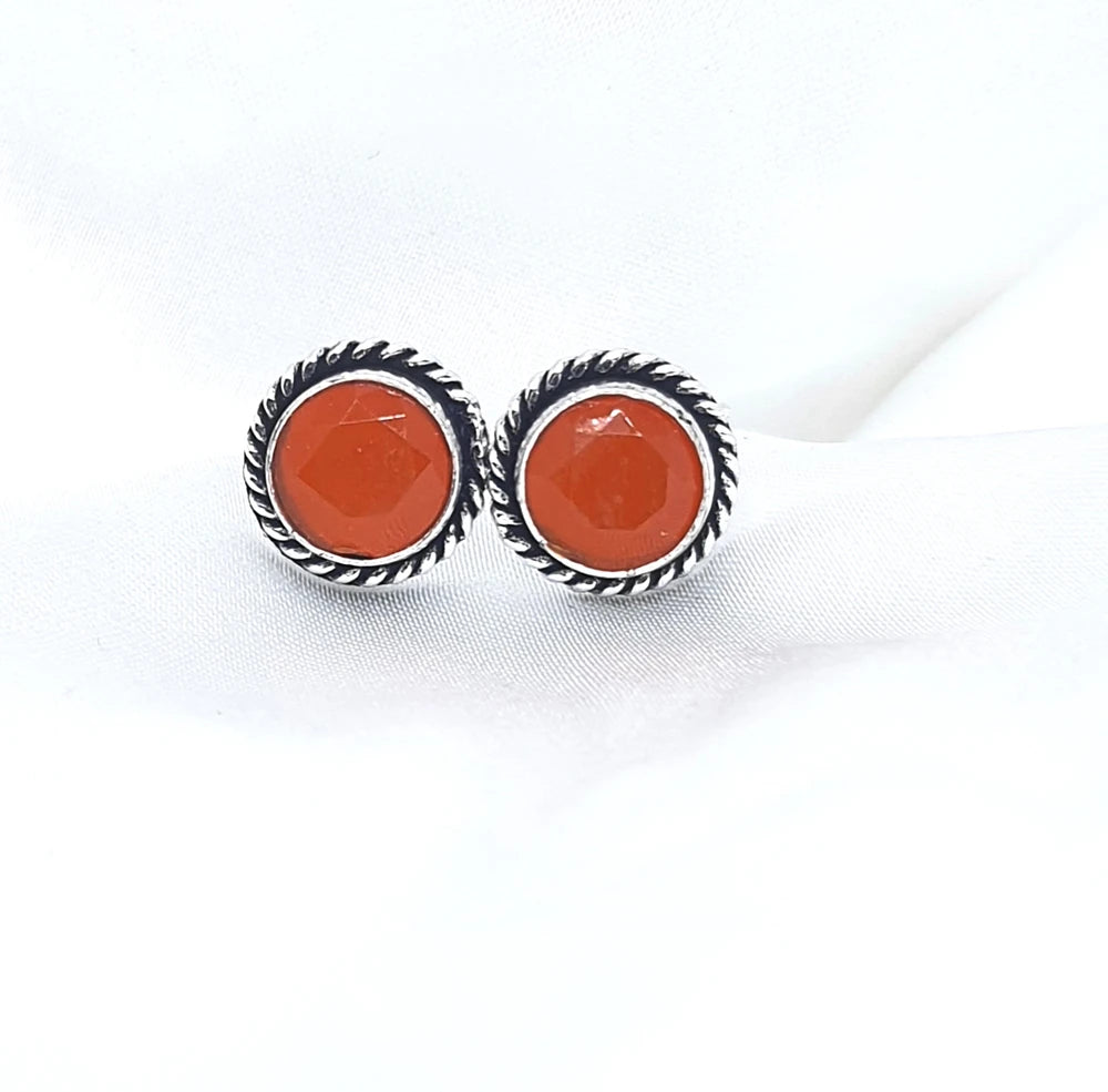 Anupallavi silver plated earrings