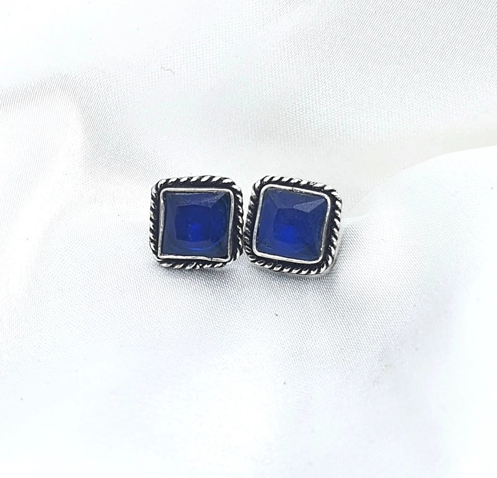 Avnoor German Silver Studs