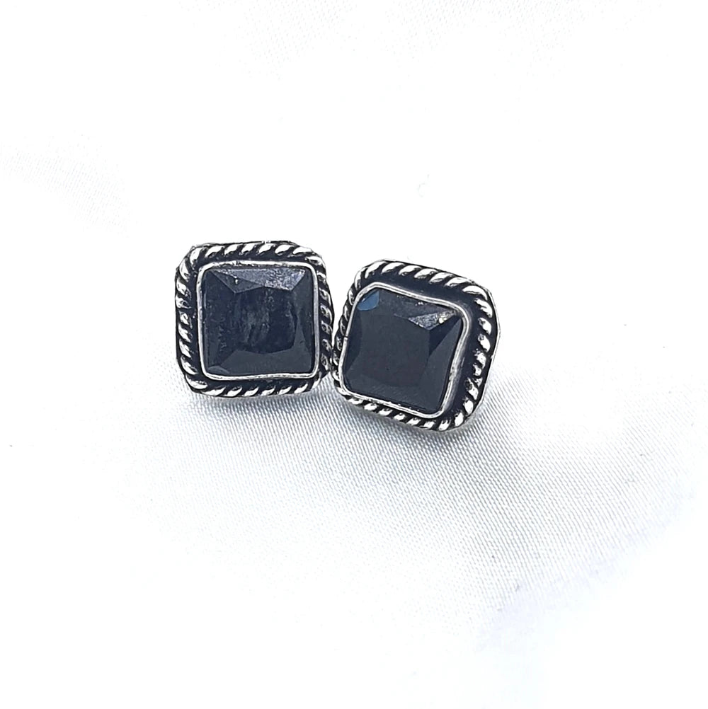 Avnoor German Silver Studs