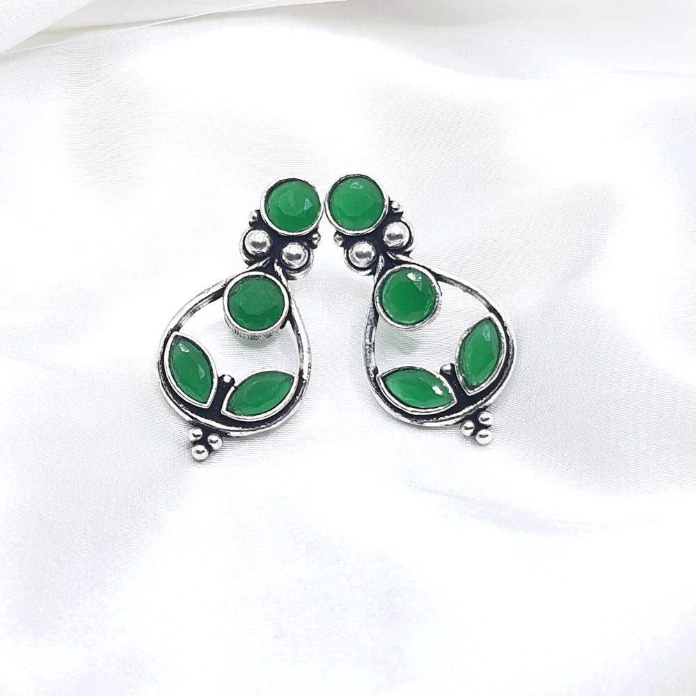 Jamiti German Silver Earrings