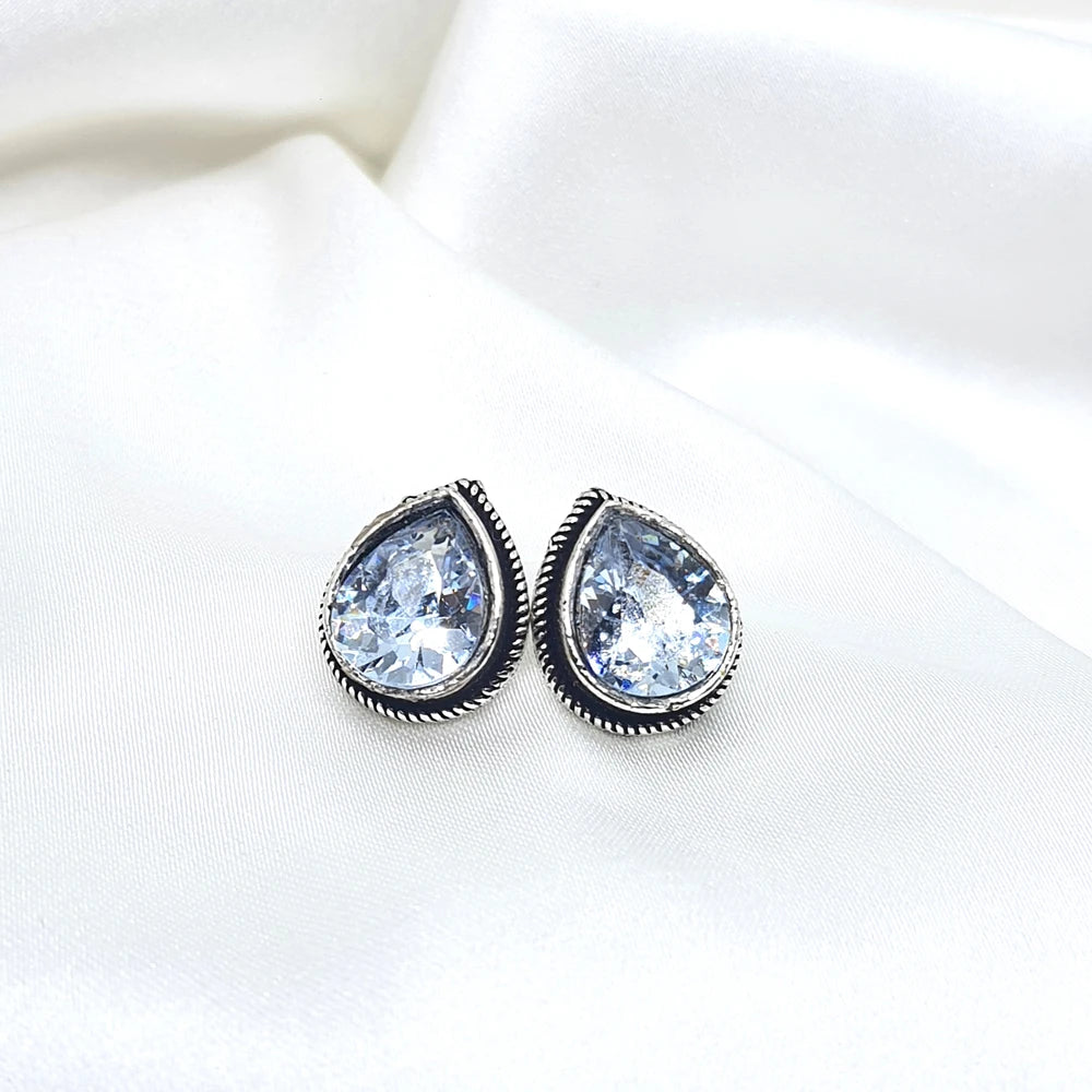 Adhiksha German Silver Studs