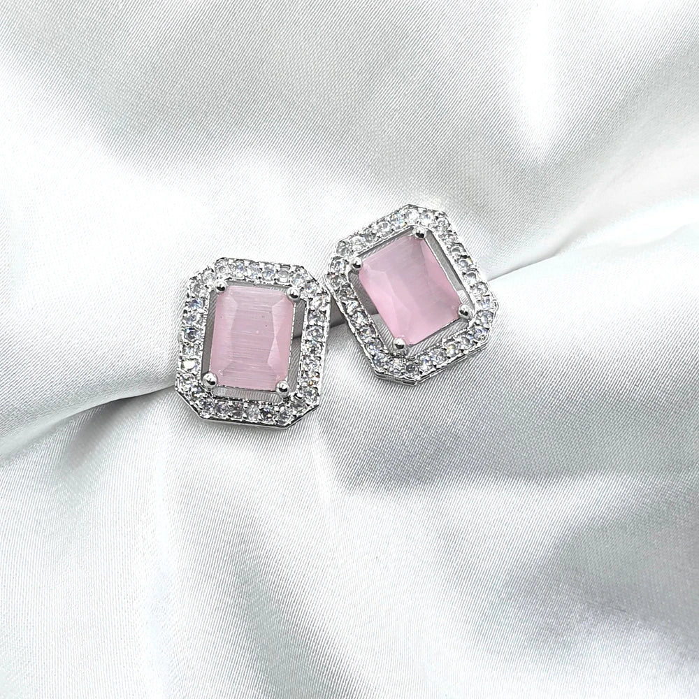 Shahee American Diamond Studs