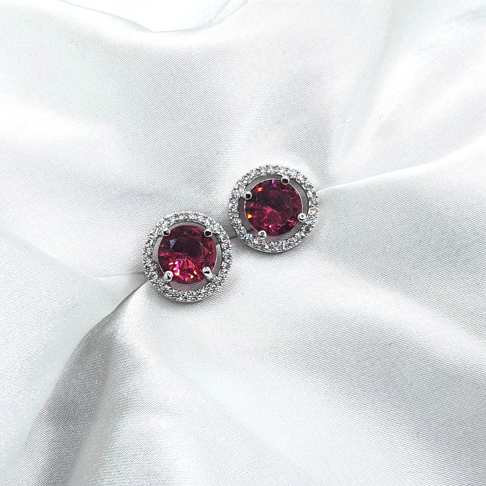 Janet American Diamond Studs