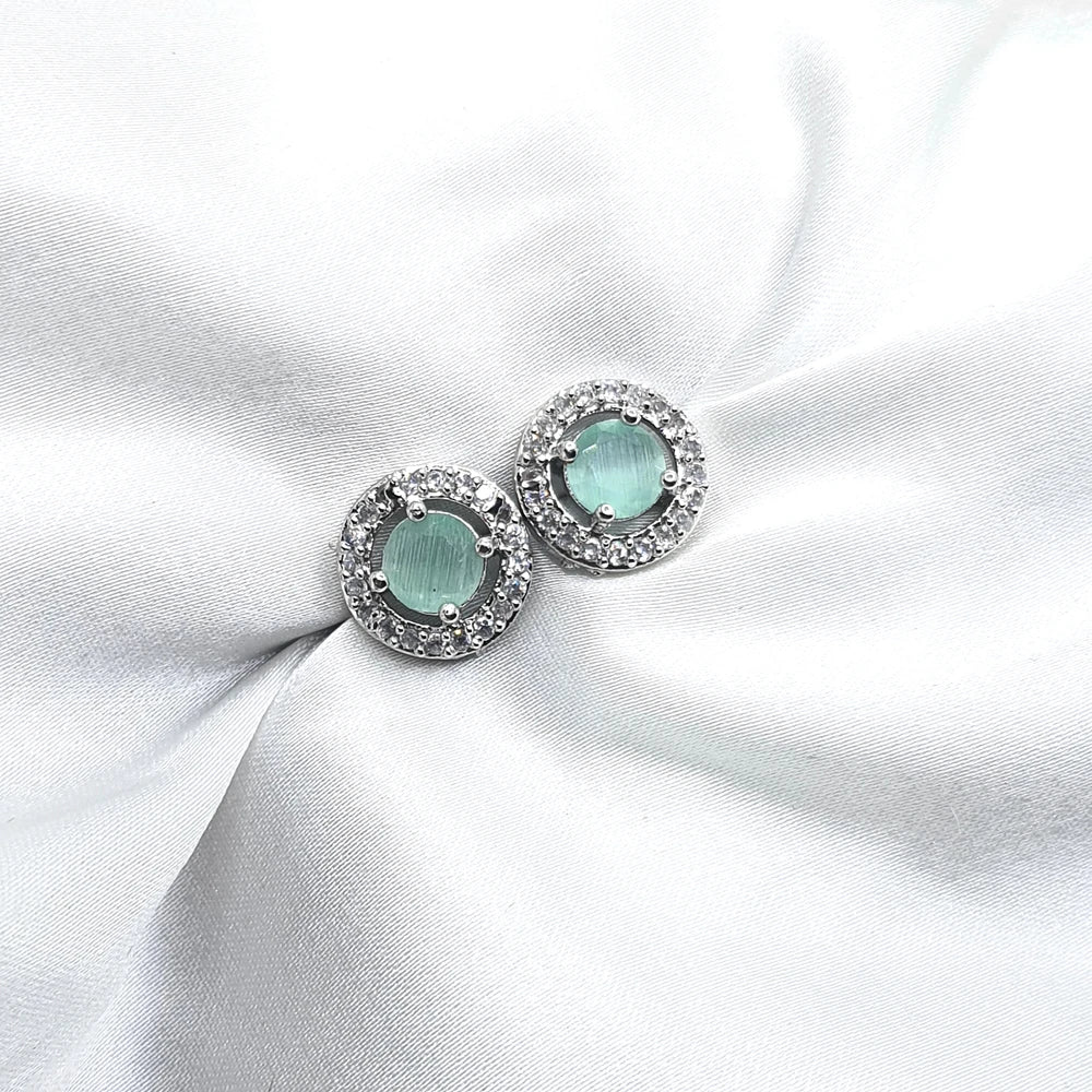 Janet American Diamond Studs